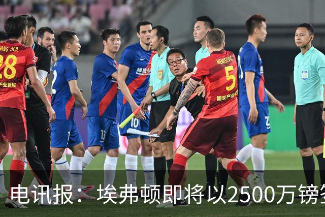 电讯报：埃弗顿即将以2500万镑签下米堡中场哈克尼